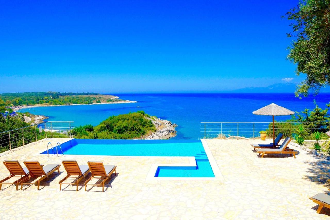 Beachfront Villa Seasun By Posarellivillas Agios Spyridon  Esterno foto