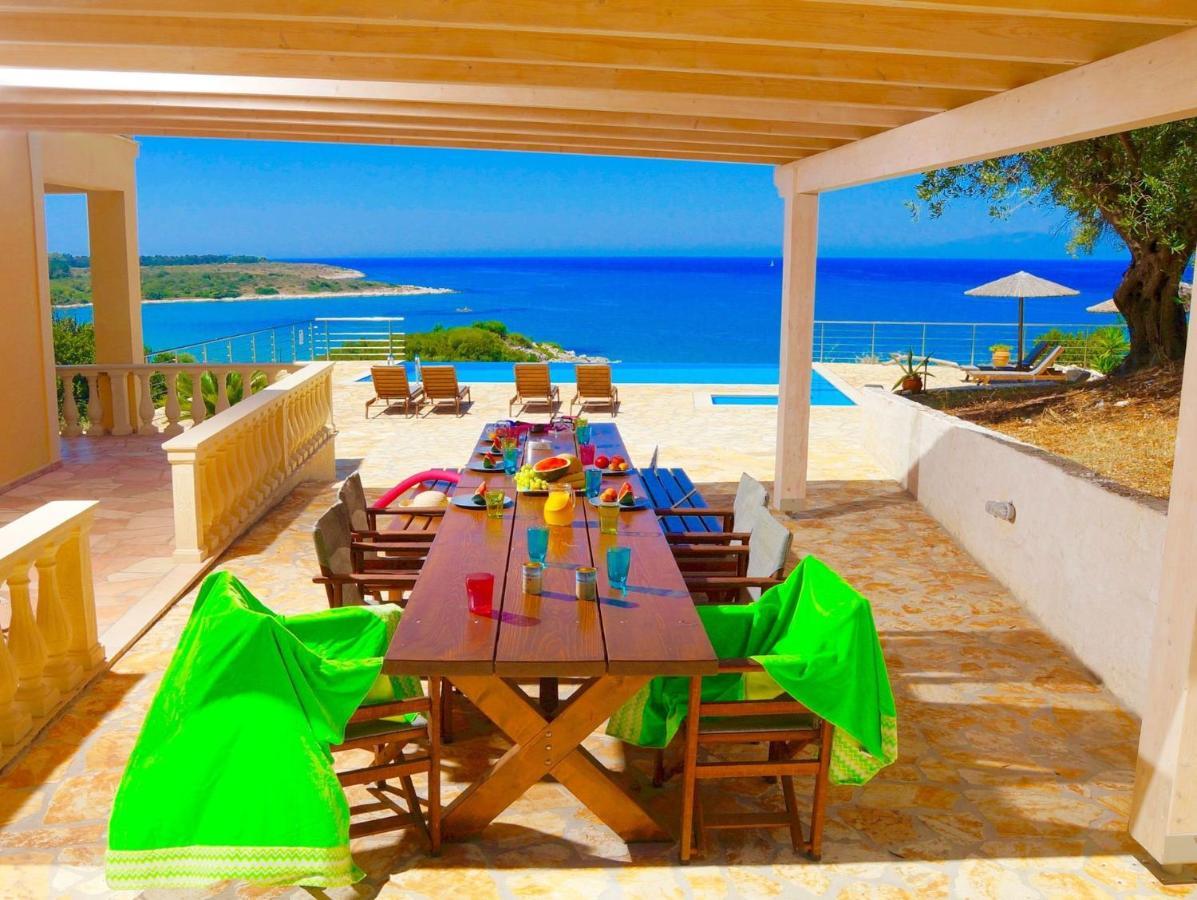Beachfront Villa Seasun By Posarellivillas Agios Spyridon  Esterno foto
